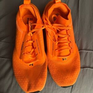 Under Armour Men's Bright Orange Athletic Shoes